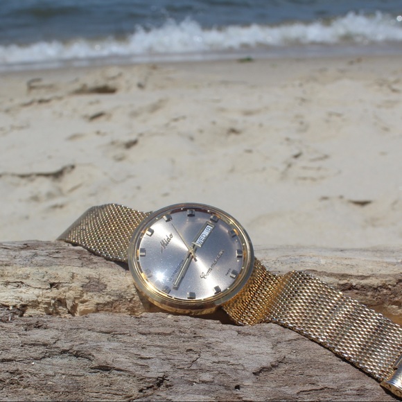 🔵🔵🔵SOLD1959 Mido Ocean Star Datoday Commander - Estelaris- Swiss Automatic - Picture 2 of 5